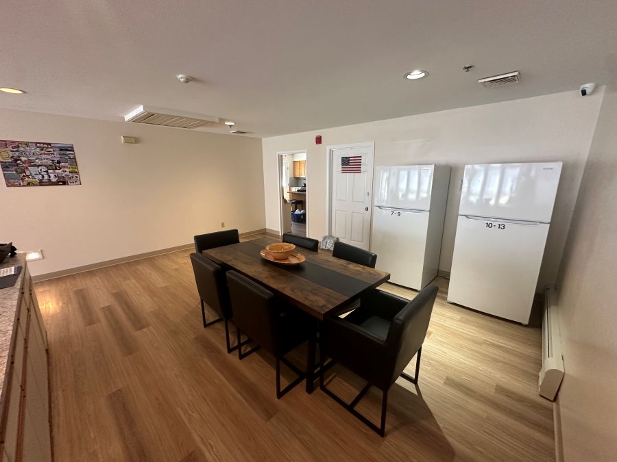Dining area and refridgerators