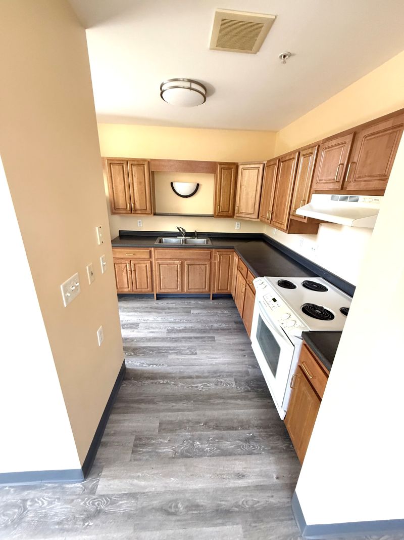 View of the kitchen from the other side