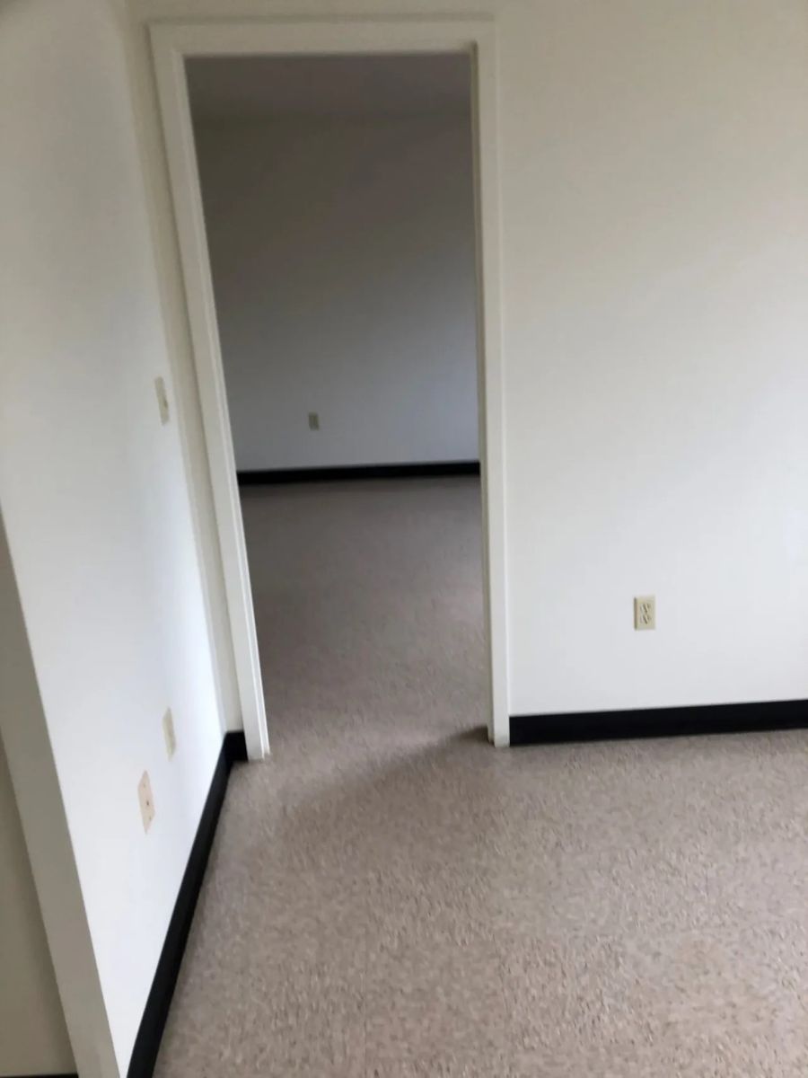 Doorway in apartment unit