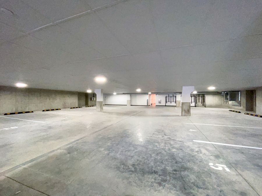 Underground parking area